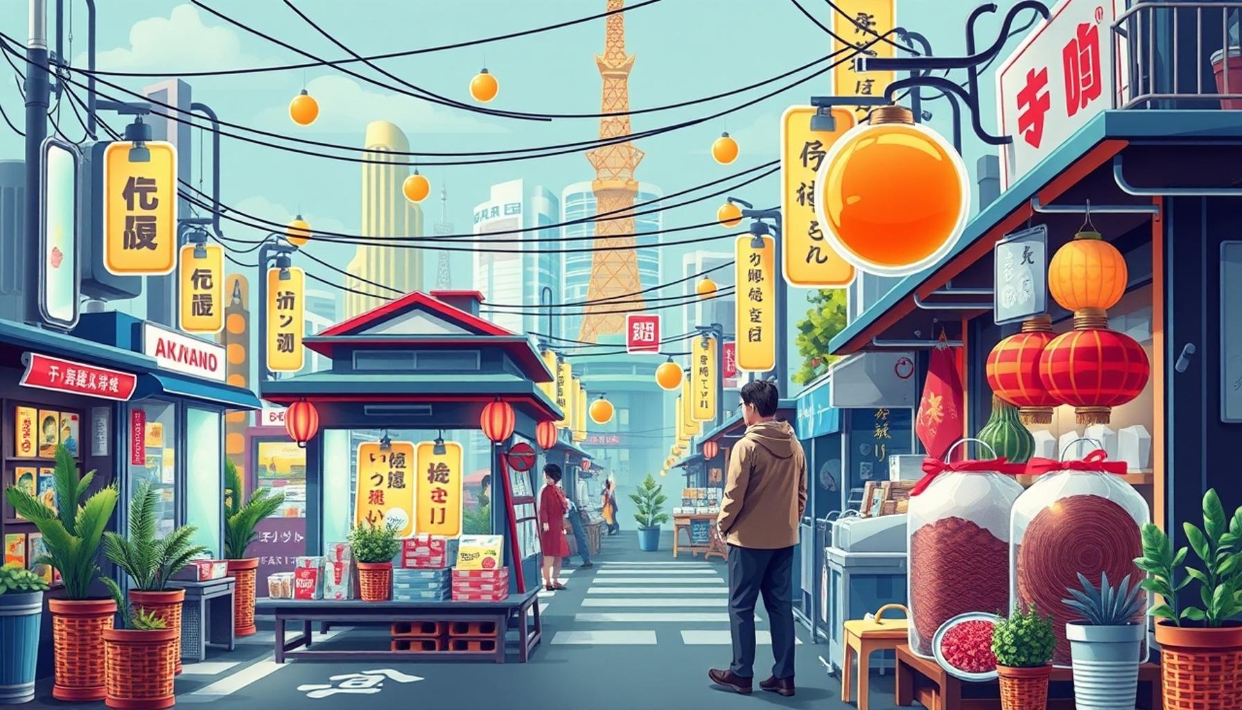 日本における小売市場の進化に対するテクノロジーの影響の分析