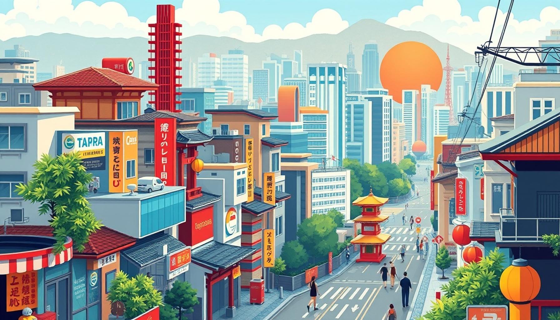 日本におけるスマートシティの台頭：都市生活の質を向上させるための技術革新